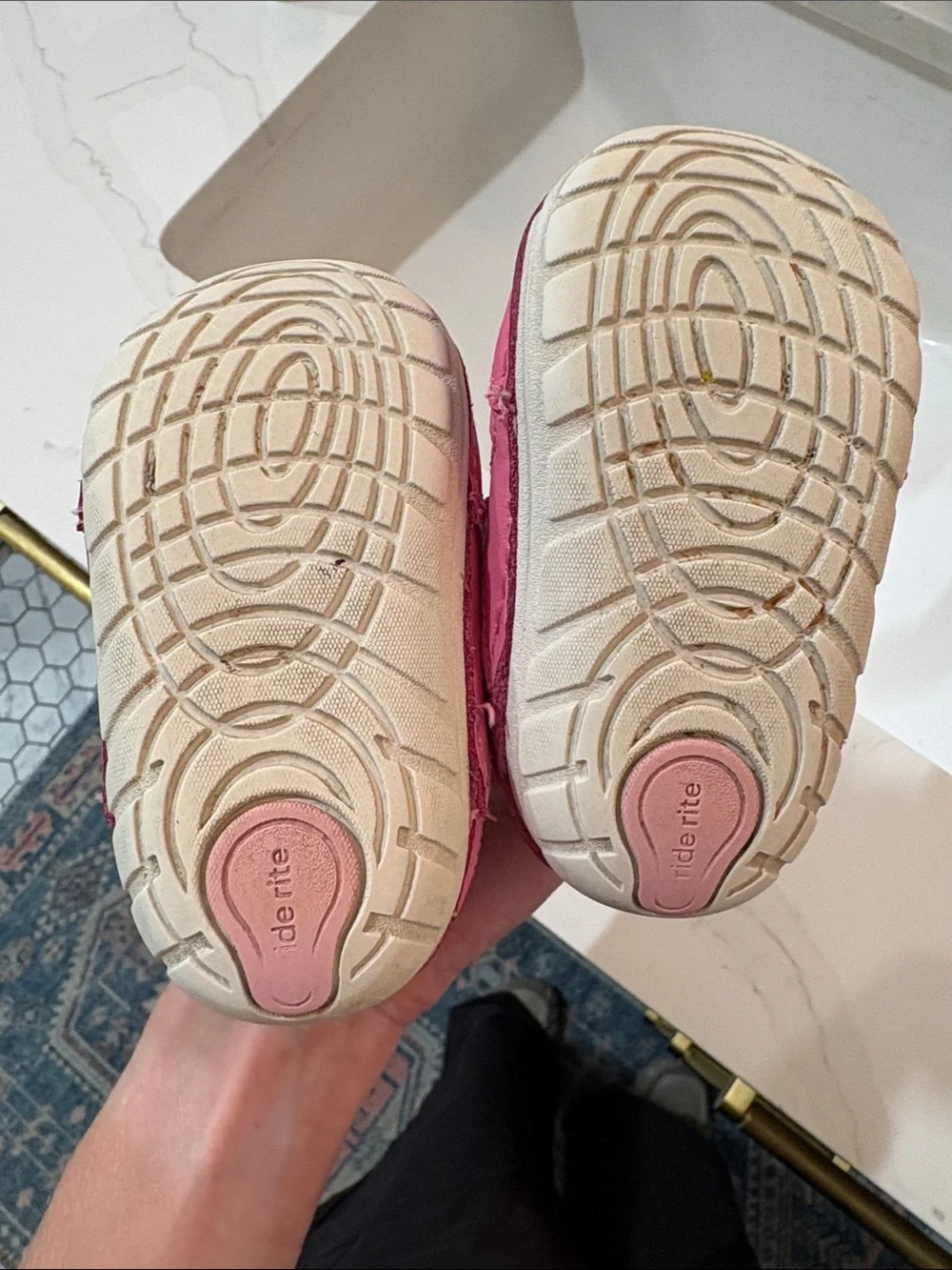 Stride Rite Toddler Pink Athletic Sneakers
